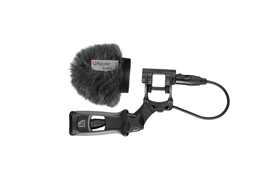 Rycote 5cm Large Hole Classic-Softie Kit with Lyre Mount and Pistol Grip Handle