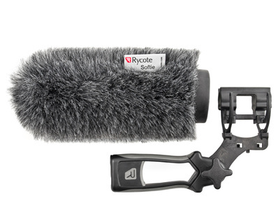 Rycote Classic Softie with Lyre Mount and Pistol-Grip Kit (120mm, 18 to 20mm Diameter Hole)
