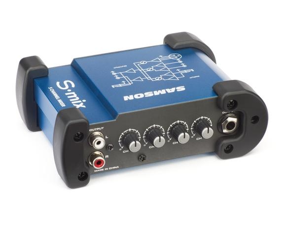 Samson S-Mix Miniature 5-Channel Audio Mixer