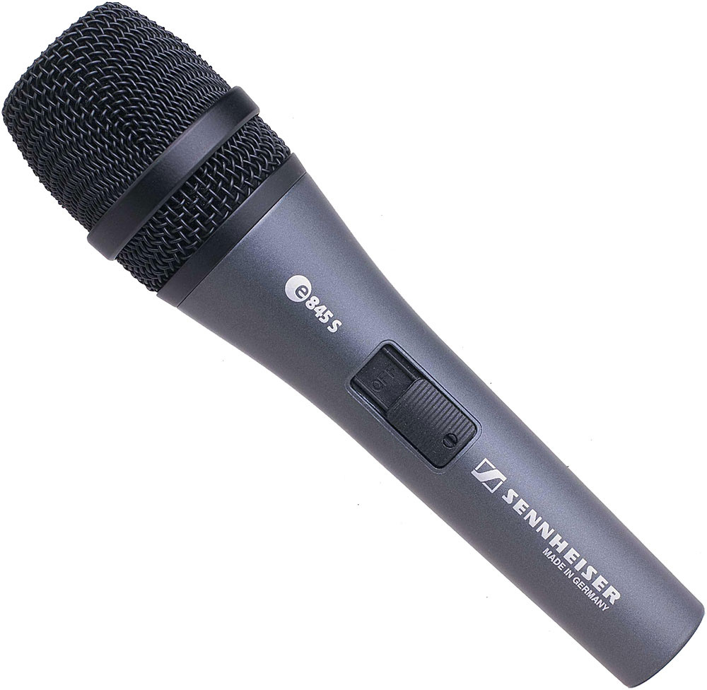 Sennheiser E845-S Dynamic Professional Vocal Microphone