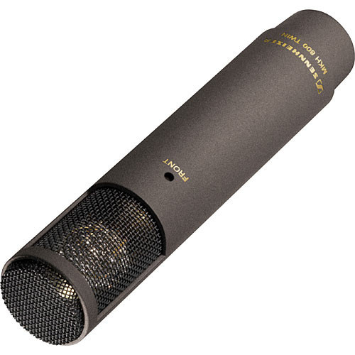 Sennheiser MKH800 Studio Microphone with Twin Capsules (Black)