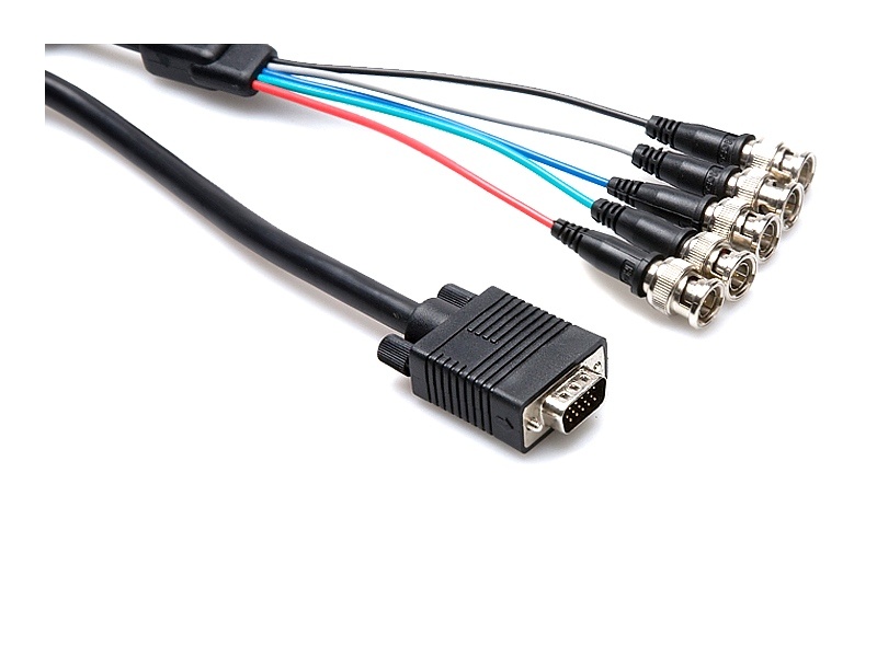 Hosa RGB-506 VGA Breakout Cable 6ft