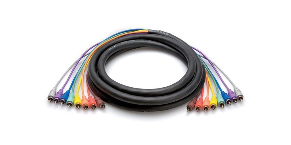 Hosa CRA-805 RCA Snake Cable 5m