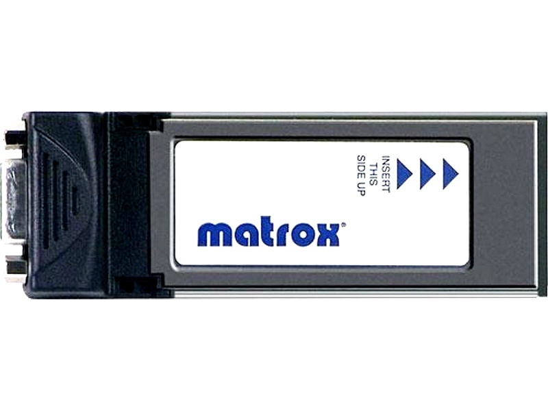 Matrox MXO2 PCIe Host Adaptor ExpressCard