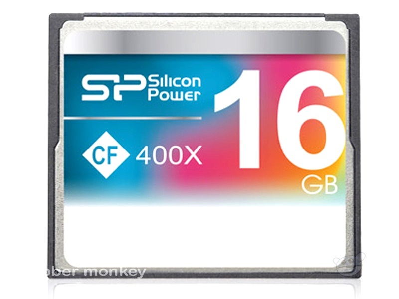 Silicon Power 16GB 400X Compact Flash Card