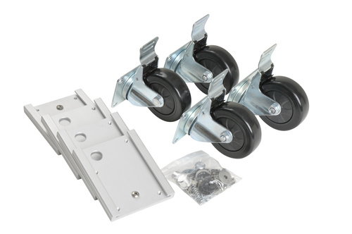 SKB 3SKB-CAST1 Caster Plate and Wheel Kit