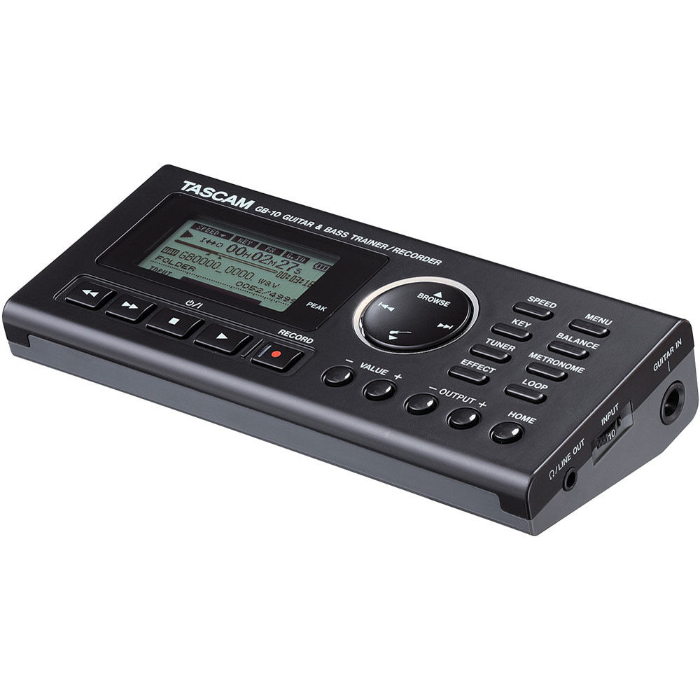 Tascam GB-10 Guitar and Bass Trainer-Recorder