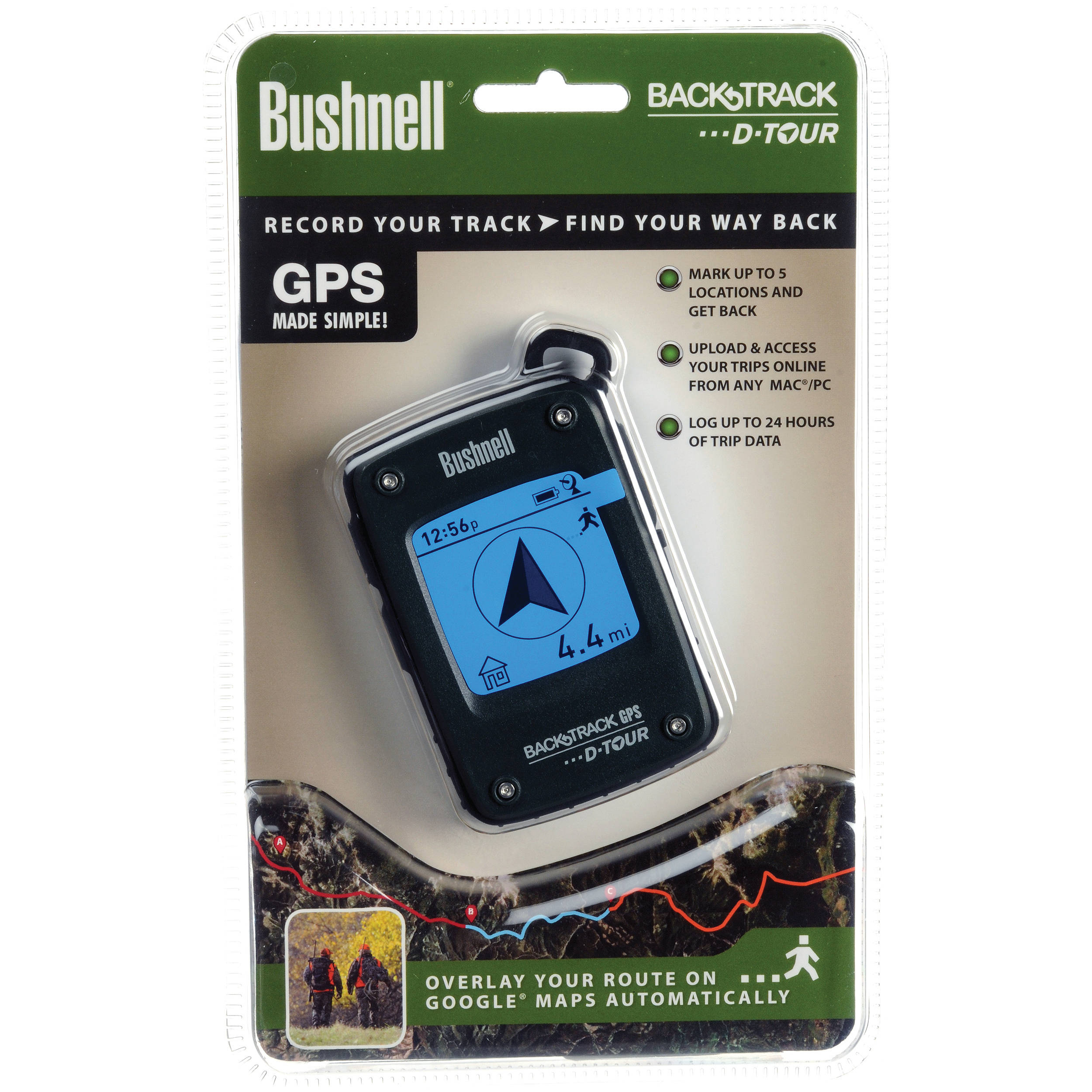 Bushnell Back-Track D-TOUR GPS (Green)