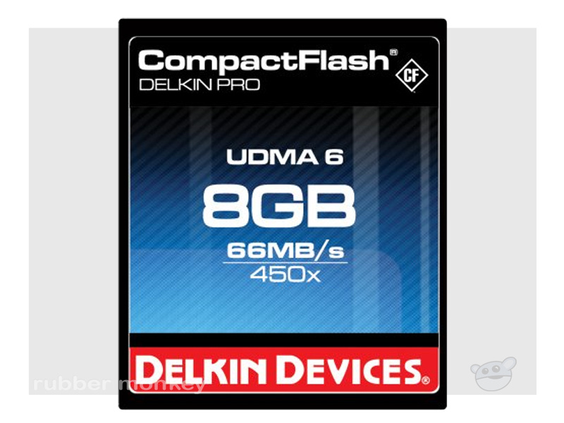 Delkin CompactFlash PRO Card 8GB
