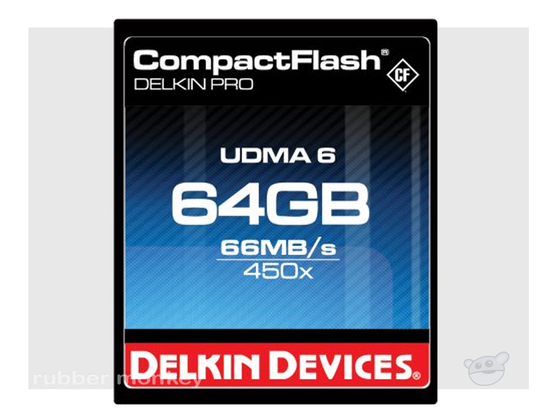 Delkin CompactFlash PRO Card 64GB
