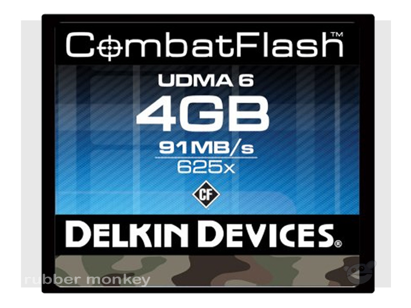 Delkin CombatFlash Card 4GB