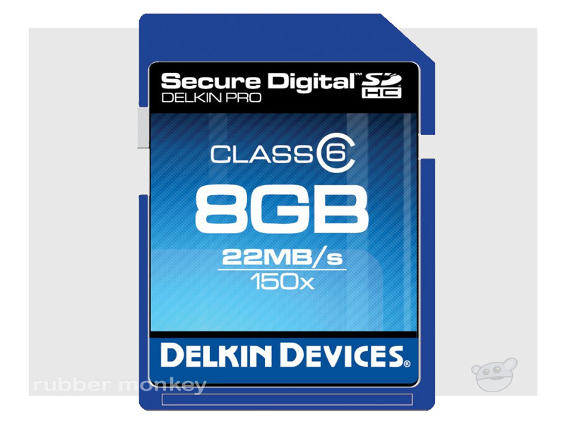 Delkin SecureDigital PRO2 Card 8GB