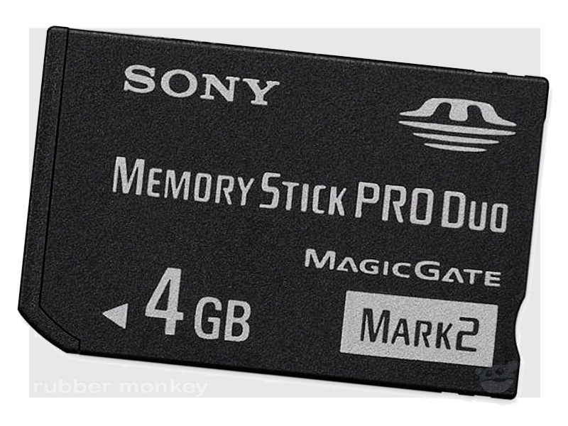 Delkin Sony Memory Stick 4GB