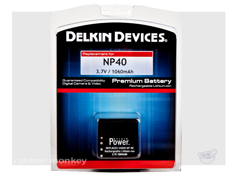 Delkin NP-40 Battery (Casio)