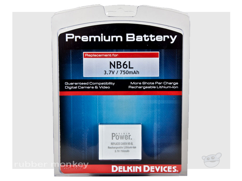 Delkin NB6L Battery