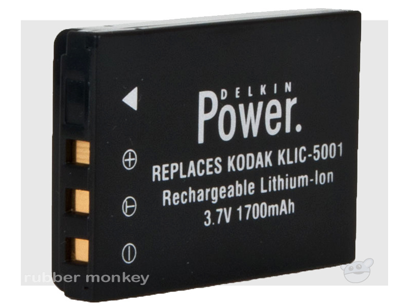 Delkin KLIC-7001 Battery