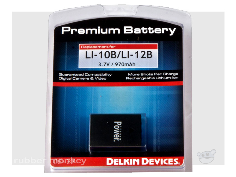 Delkin LI-10B-LI-12B Battery