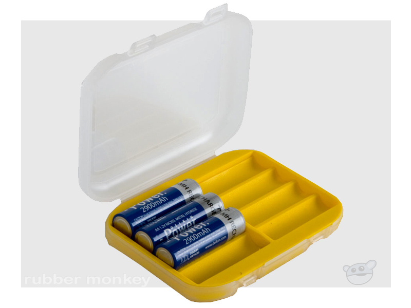 Delkin Rechargeable AA Batteries and Container