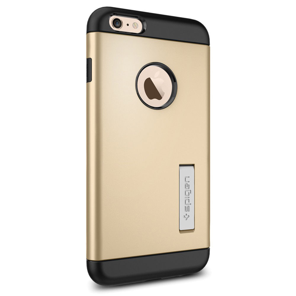 Spigen Apple iPhone 6 Plus Case Slim Armor (Champagne Gold, Retail Packaging)