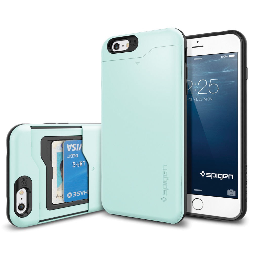 Spigen Slim Armor CS Case for Apple iPhone 6 Plus (Mint)
