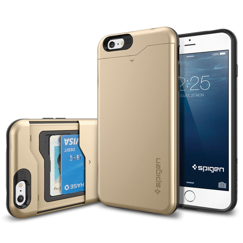 Spigen Slim Armor CS Case for Apple iPhone 6 Plus (Champagne Gold)
