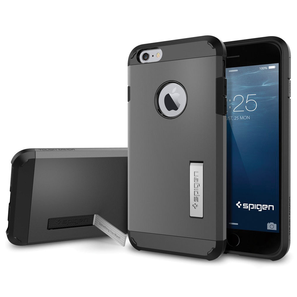 Spigen Tough Armor Case for Apple iPhone 6 Plus (Metal Slate)