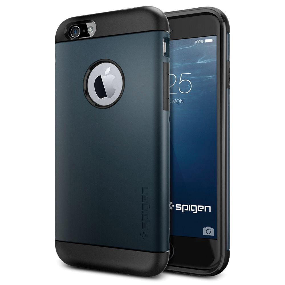 Spigen iPhone 6 Case Slim Armor S 4.7" (Metal Slate)