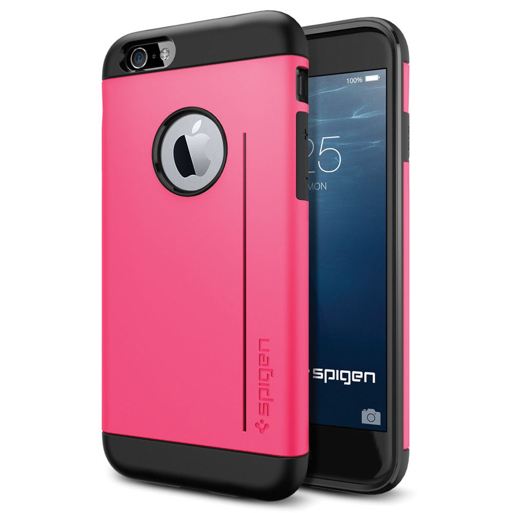 Spigen iPhone 6 Case Slim Armor S 4.7" (Azalea Pink)