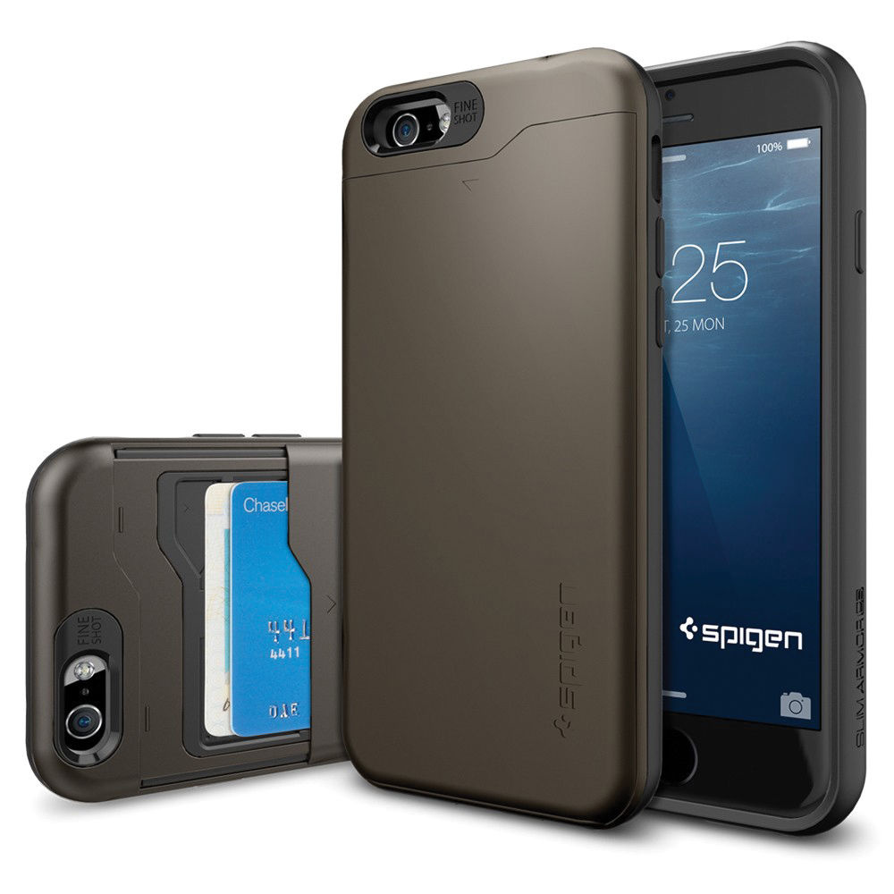 Spigen Slim Armor CS Case for Apple iPhone 6 (Gunmetal)