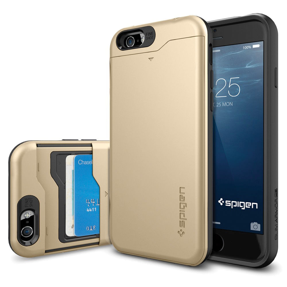 Spigen Slim Armor CS Case for Apple iPhone 6 (Champagne Gold)
