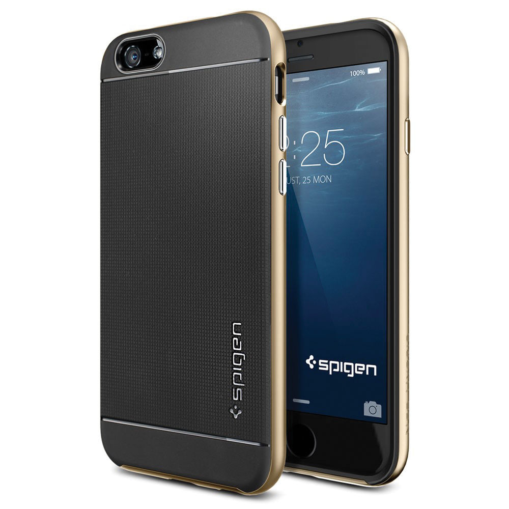 Spigen Neo Hybrid Case for Apple iPhone 6 (Champagne Gold)