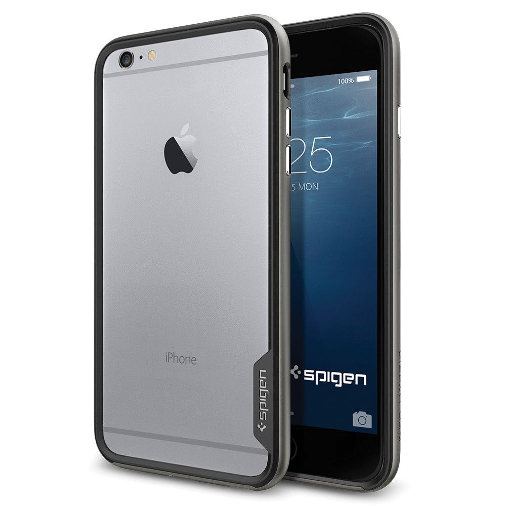 Spigen Neo Hybrid EX Case for iPhone 6 Plus (Gunmetal)