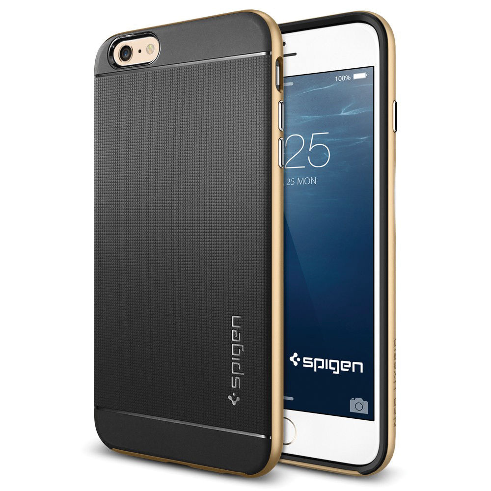Spigen Neo Hybrid Case for Apple iPhone 6 Plus (Champagne Gold)
