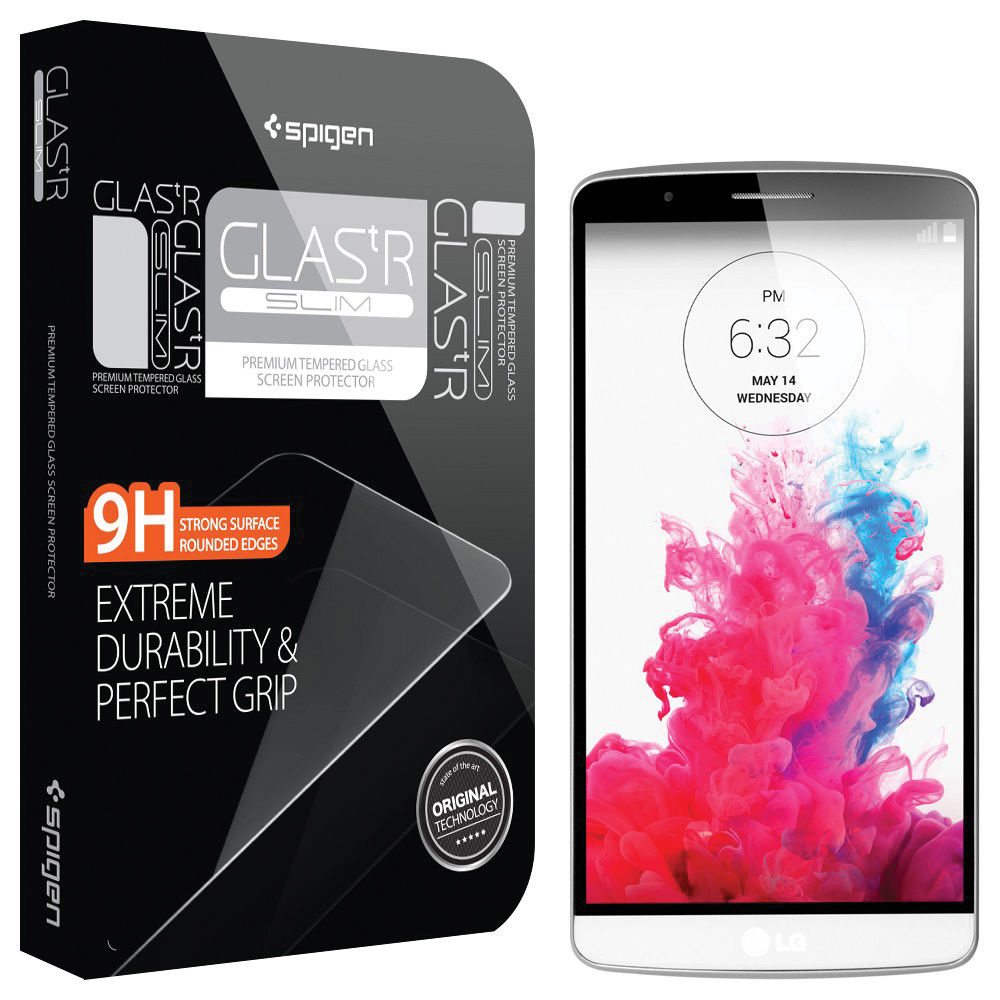 Spigen GLAS.tR SLIM Screen Protector for LG G3