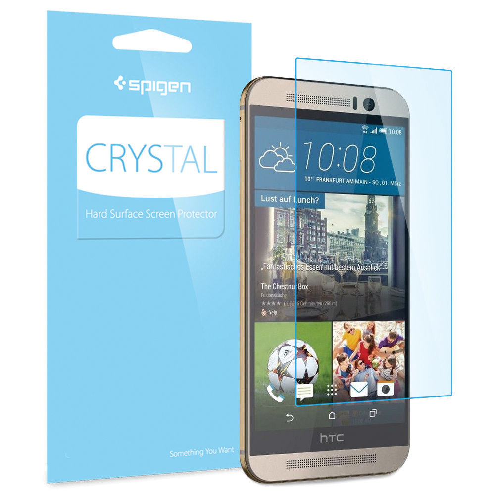 Spigen Crystal Screen Protector for HTC One M9 (3-Pack)