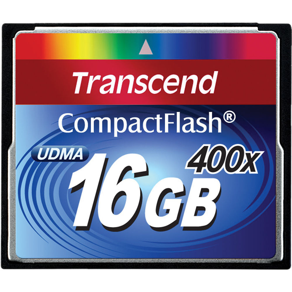 Transcend 16GB CompactFlash Memory Card 400x UDMA