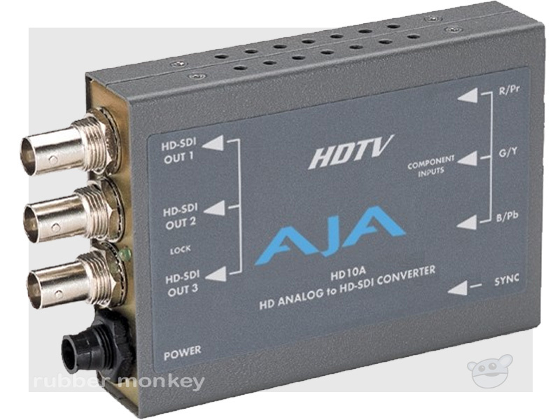 AJA HD10A 12V Analog to Serial Digital Converter