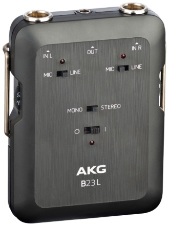 AKG B23L Phantom Power Supply & Mini Recording Mixer