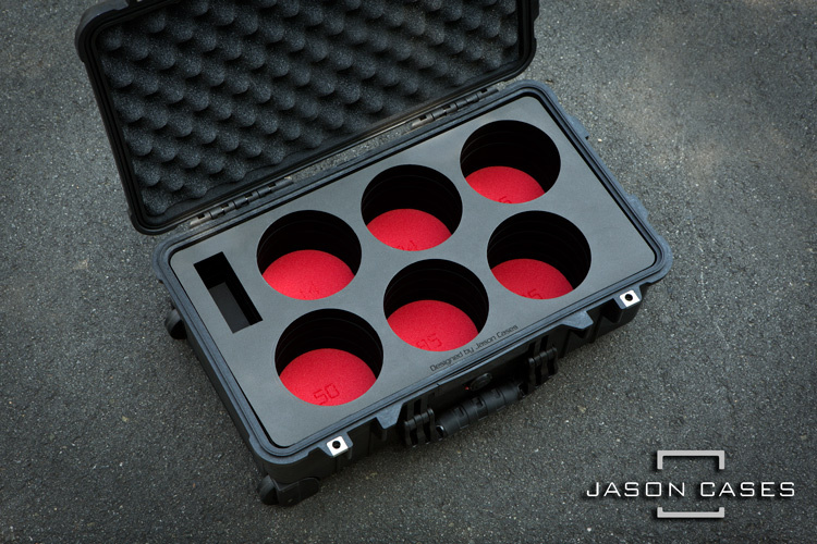 Jason Cases Canon CN-E 6-lens case (Compact)
