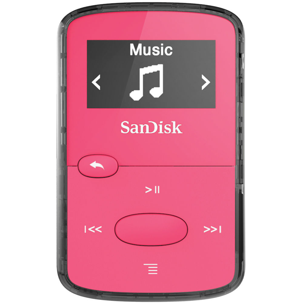 SanDisk 8GB Clip Jam MP3 Player (Pink)