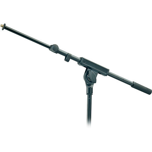 K&M 21140B Microphone Stand Boom Arm - Measures 16.5 - 28" (419.10 - 711.2mm) (Black)