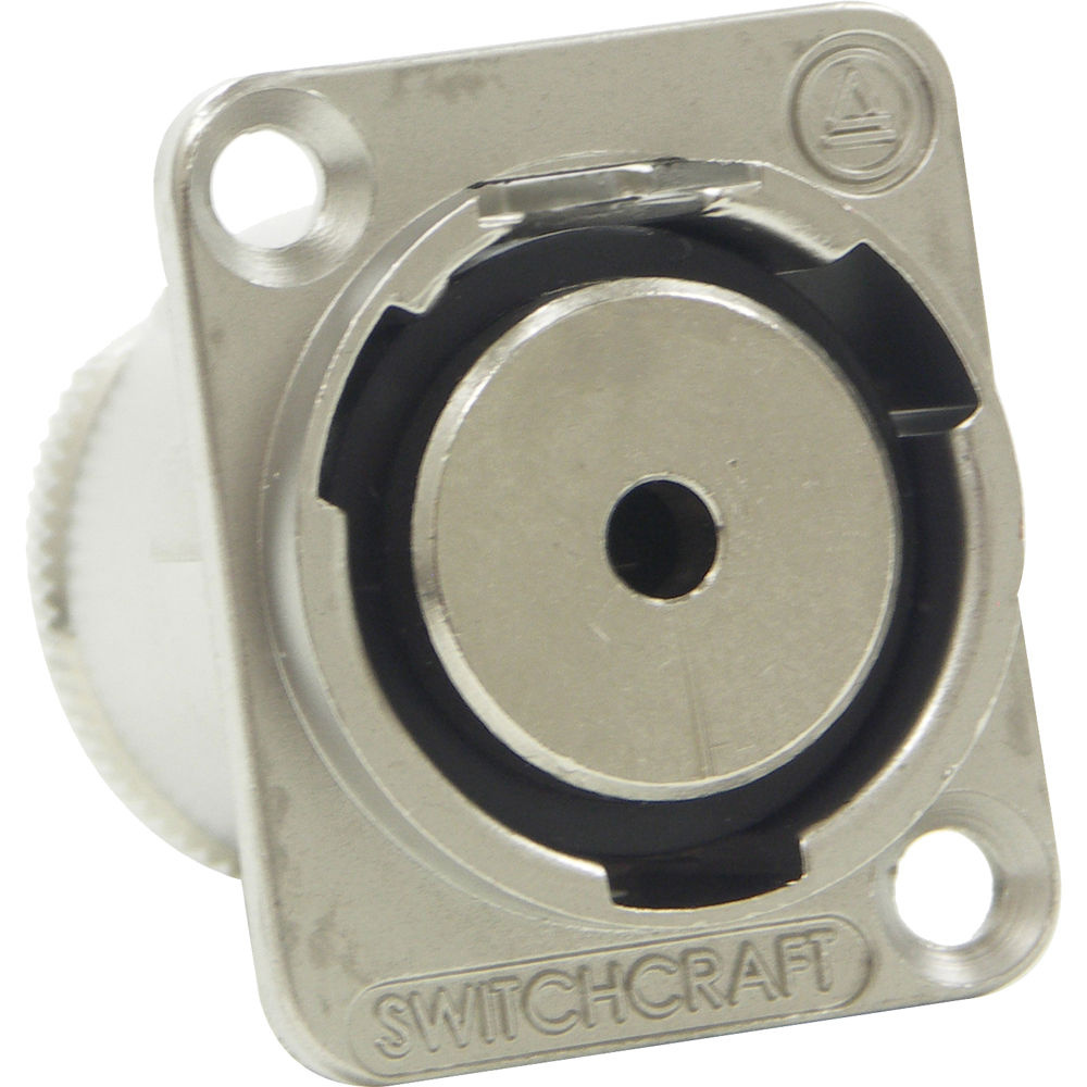 Switchcraft EH Series 3.5MM 3 Conductor Jack To Solder Contacts (Nickel Finish)