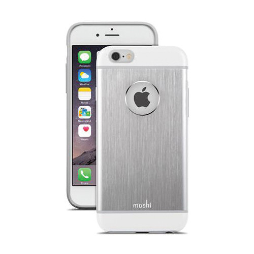 Moshi iGlaze Armour Case for iPhone 6 (Jet Silver)
