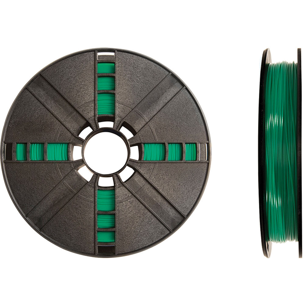MakerBot 1.75mm PLA Filament (Large Spool, 2 lb, Translucent Green)