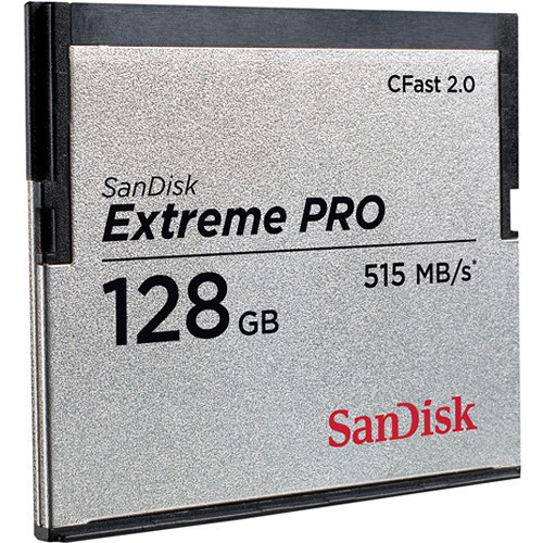 SanDisk 128GB Extreme PRO CFast 2.0 Memory Card OLD