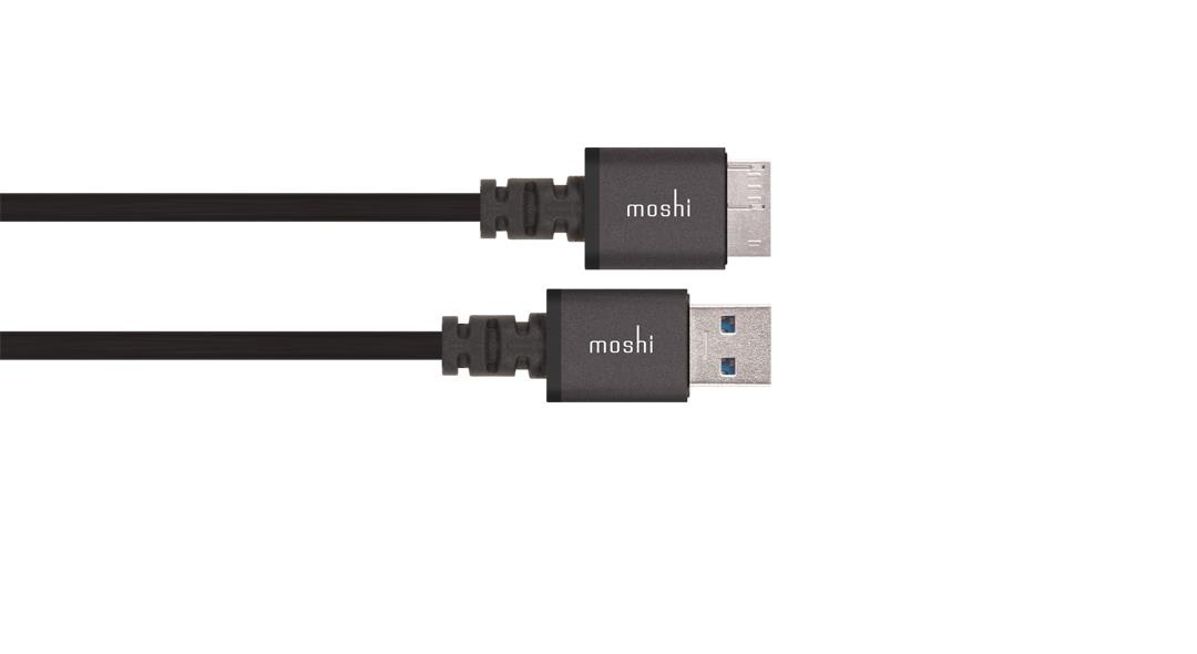 Moshi USB 3.0 Cable Type A to Micro B (Black)
