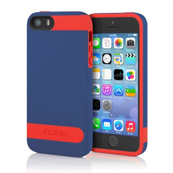 Incipio OVRMLD for iPhone 5/5S (Blue/Red)