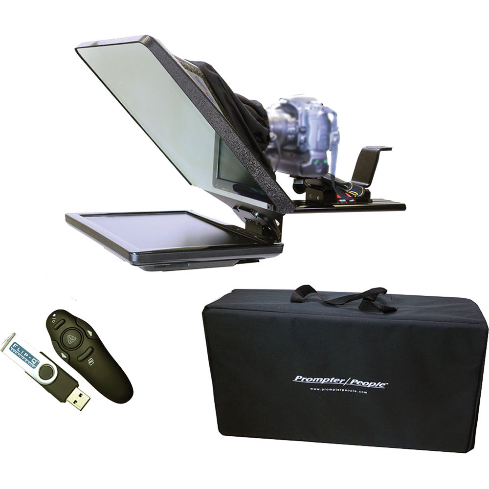 Prompter People FLEX-15 Kit with Wireless Remote and Upgrade to Flip-Q Pro Software
