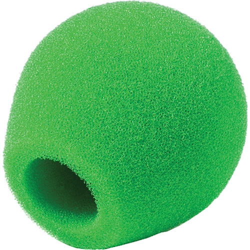 Rycote 18/32 Small Diaphragm Mic Foam (Green) (10-Pack)