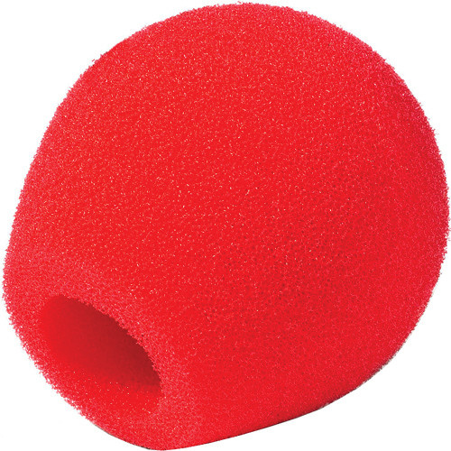 Rycote 18/32 Small Diaphragm Mic Foam (Red) (10-Pack)